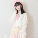 ベリーバニー ロンT Tシャツ 長袖 原宿 原宿系 ファッション ポップ パステル ファンシー バニー うさぎ いちご お菓子 スイーツ ハート 派手 かわいい 派手かわ 個性的 ダンス 衣装 ダンス衣装 レディース ピンク ACDCRAG