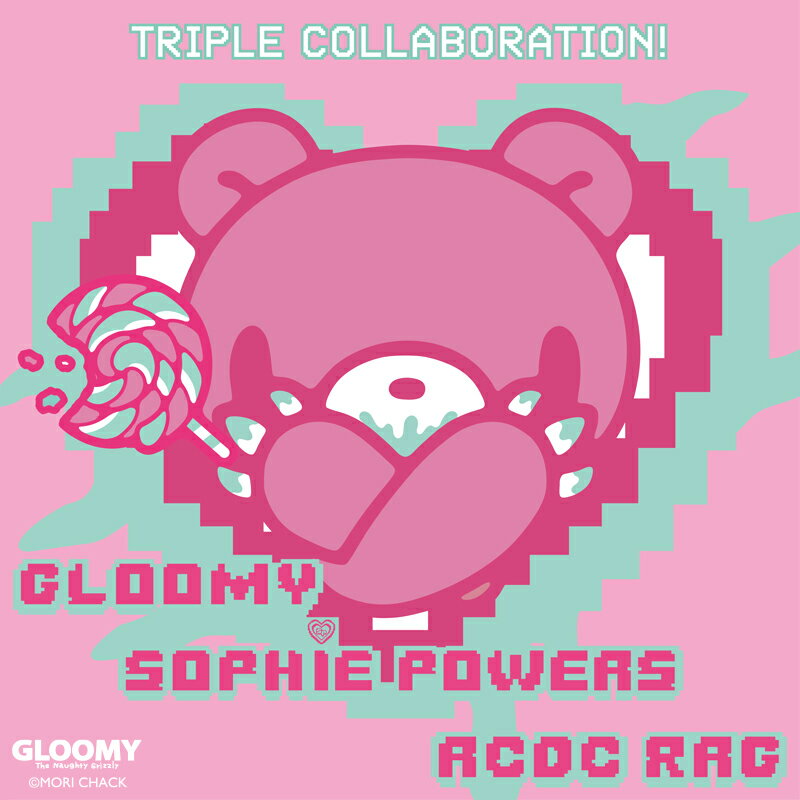Gloomy x Sophie Powers Jelly アームアバー グローブ ファッション 原宿系 原宿 病み 病みかわいい 派手カワ ポップ パステル キャンディ グルーミー グル〜ミ〜 Gloomy ファー 個性的 レディース メンズ ブラック グリーン 大きいサイズ ACDCRAG [メール便可]