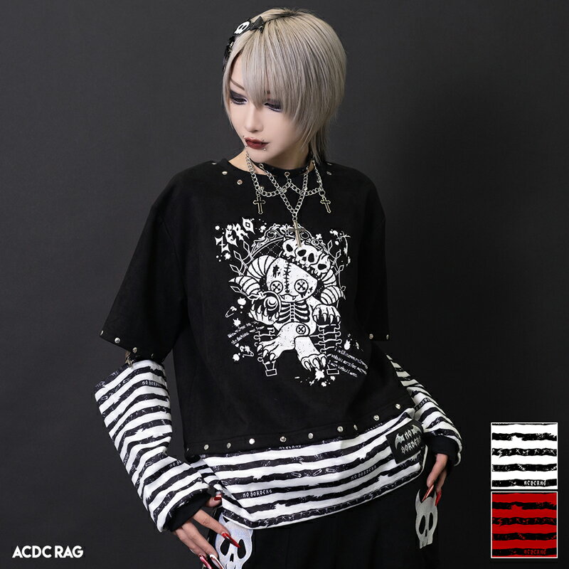 楽天市場】パンク ボーダー（Tシャツ・カットソー｜トップス