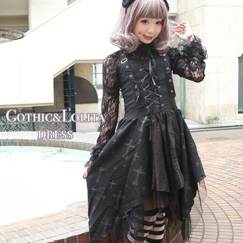 クロスワンピース ゴスロリ ワンピース 黒 ドレス 衣装 服 ゴシック ロリータ ゴス パンク ロック V系 バンギャ 変形 総柄 原宿 原宿系 ファッション レディース メイド コスチューム コスプレ ブラック Acdc Rag 日本代購流行生活代購館 Myjp 日本代購 クロスワンピース ゴスロリ ワンピース 黒 ドレス 衣装 服 ゴシック ロリータ ゴス パンク ロック V系 バンギャ 変形 総柄 原宿 原宿系 ファッション レディース メイド コスチューム コスプレ ブラック Acdc Rag 日本代購流行生活代購館 Myjp 日本代購
