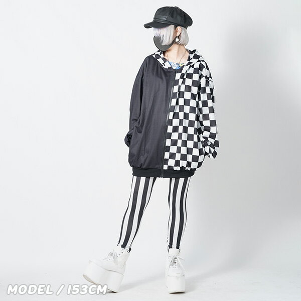 ストライプレギンス 原宿系 ファッション レディース パンク ロック V系 ライブ衣装 病み 服 病みかわ 病みかわいい 個性的 スポーツ ライブ ダンス 衣装 ダンス衣装 ヒップホップ ACDCRAG[メール便可]