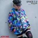 スペース C.D ZIP BIGパーカー 原宿 原宿系 ファッション 猫柄 宇宙柄 恐竜柄 パーカー 長袖 薄手 レディース メンズ ゆめかわいい 病みかわいい ダンス 衣装 ヒップホップ ダンス衣装 大きいサイズ 派手 かわいい 派手カワ 個性的 総柄 ACDCRAG その1