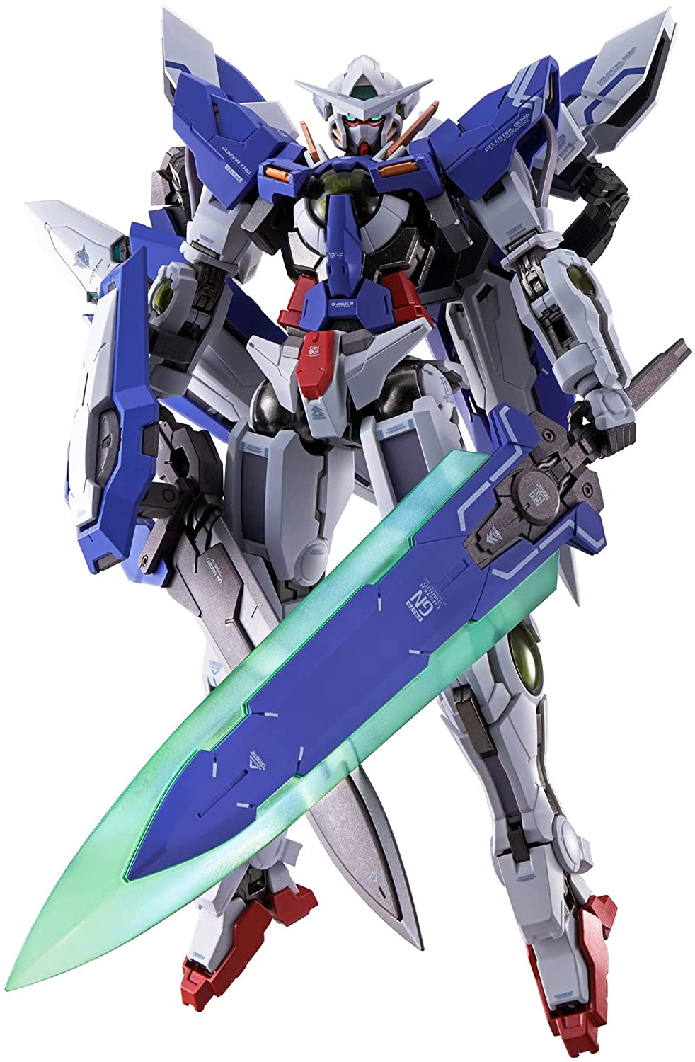 METAL BUILD 機動戦士ガンダム00 Revealed Chronicle ガンダムデヴァイズエクシア 約180mm ABS PVC ダイキャスト製 塗装済み可動フィギュア