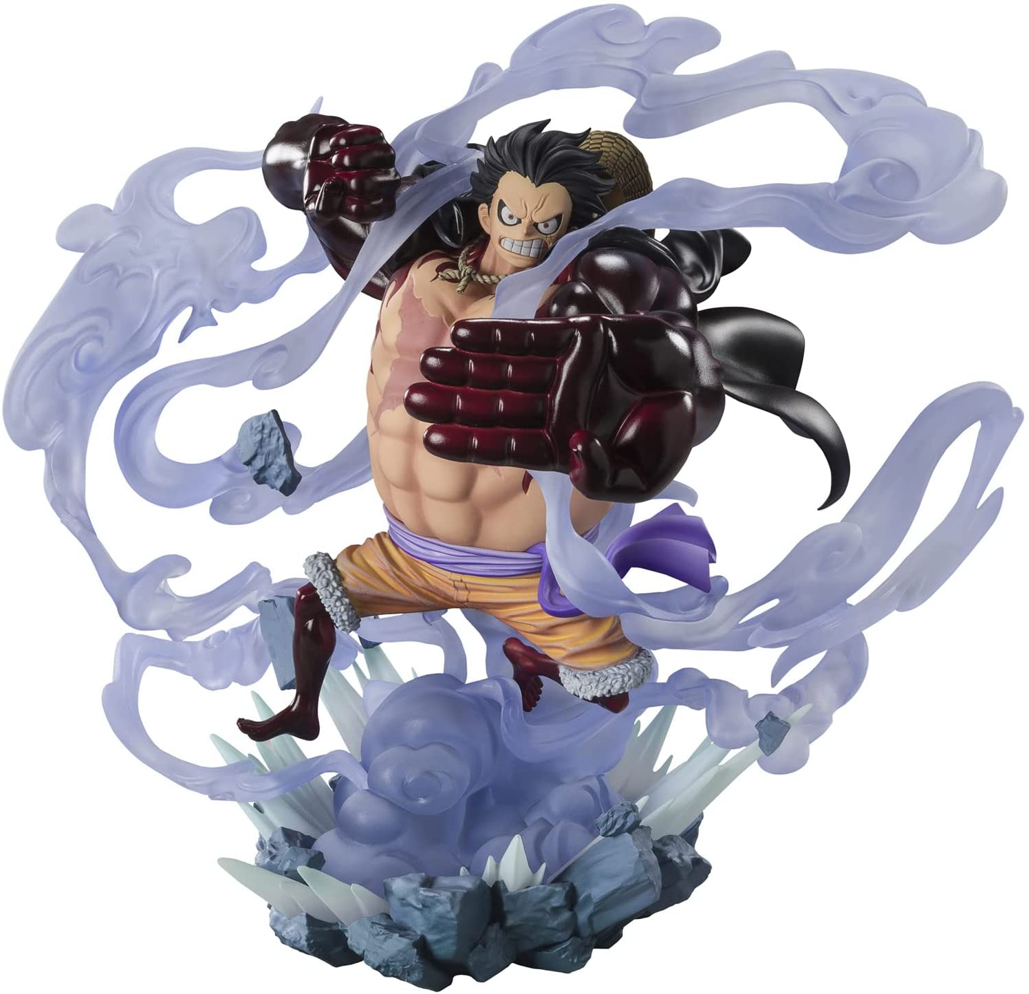 フィギュアーツZERO ONE PIECE ［超激戦］モンキー D ルフィ -ギア4 三船長 鬼ヶ島怪物決戦- 約210mm PVC ABS製 塗装済み完成品フィギュア