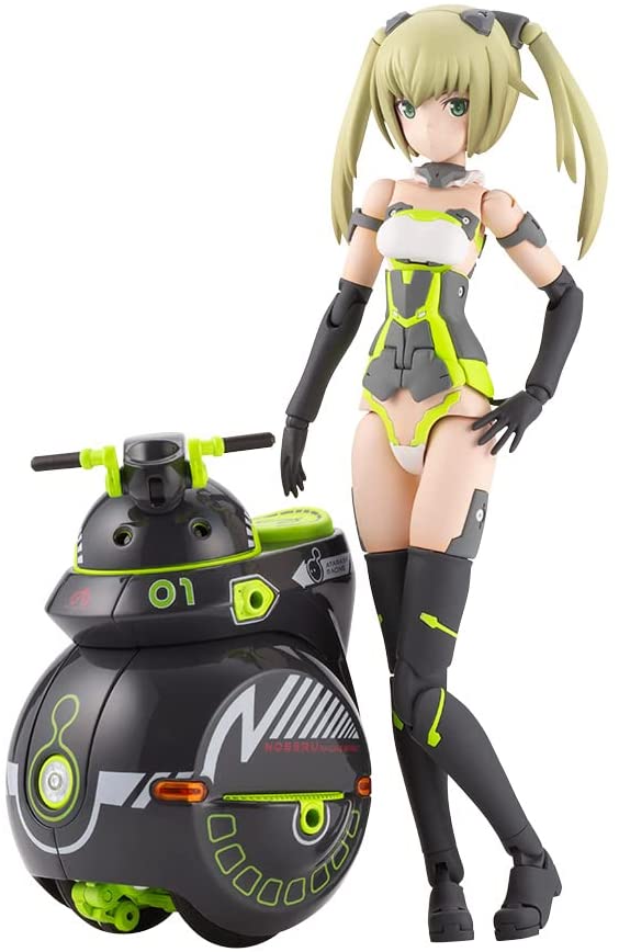 フレームアームズ・ガール イノセンティア[レーサー]& NOSERU[レーシングスペックVer.]全高約 150mm ノ..