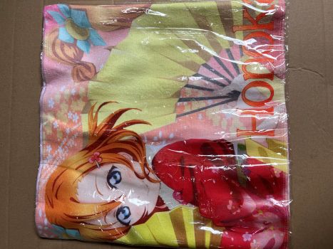 ラブライブ　　フェイスタオル　高坂穂乃果　84×32センチ