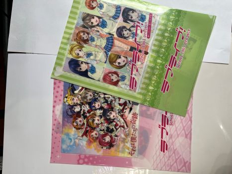 樂天商城 - ラブライブ！　クリアファイル　単品2枚SET