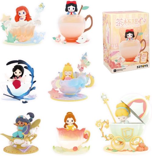 52TOYS BLINDBOX ディズニープリンセス D Babyシリーズ ティーカップ スウィートハート　3こSET　※中身..