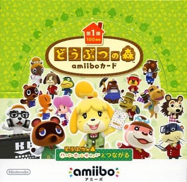 どうぶつの森amiiboカード 第1弾 (1BOX 50パック入り)