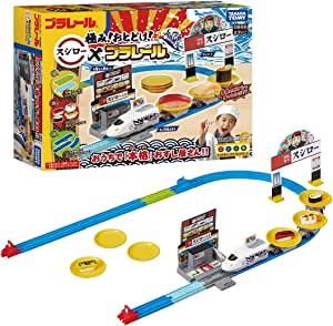 タカラトミー 『 プラレール 極み! おとどけ! スシロー × プラレール 』 電車 列車 おもちゃ 3歳以上 玩具安全基準合格 STマーク認証 PLARAIL TAKARA TOMY