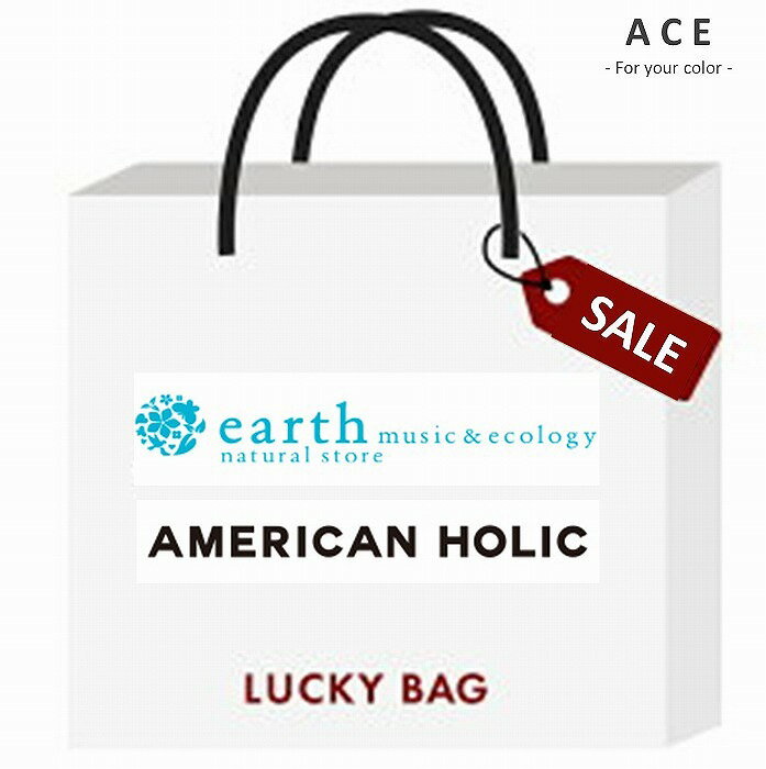 【夏物福袋】earth music&ecology　 AMERICAN HOLIC　福袋　夏物　アメリカンホリック　アース ミュージック＆エコロジー　アースアンドミュージック　ブラウス　Tシャツ　カットソー　ワンピース　パンツ　スカート　レディース　夏　ブランド　ブランド福袋