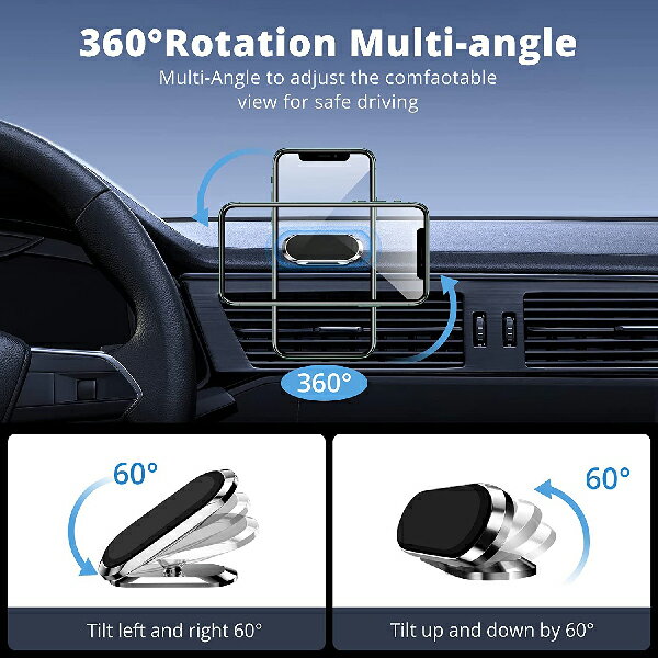 オーリス NZE151H スマホ 携帯 磁気ホルダー 汎用品 車 車内 車載 マグネットスマホホルダー 汎用 マグネットホルダー 磁気 携帯ホルダー スマホホルダー 車載ホルダー 車載携帯ホルダー 平面 便利 便利グッズ カー用品 車載用 3