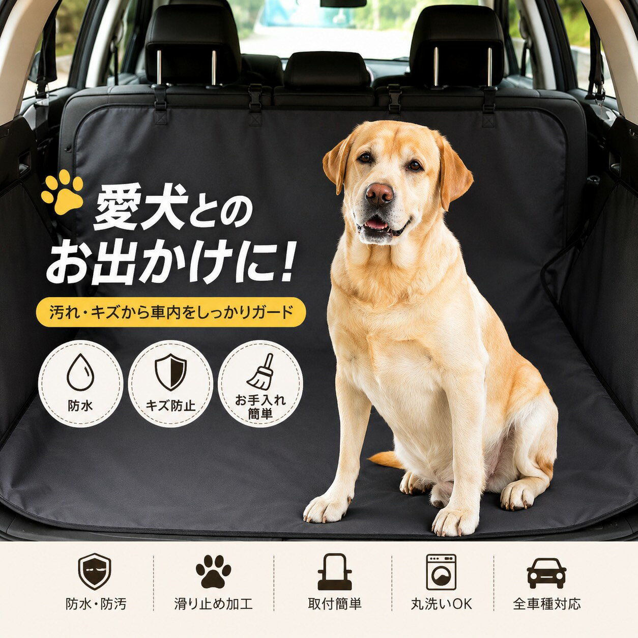 MINI コンバーチブル R57 SU16/SV16/SR16 車内 ラゲッジマット ペット 汚れ防止対策 防水 汎用品ペットドライブシート トランクマット 荷物 トランクシート 車 に 犬 を 乗せる グッズ 汚れ 防止 ラゲッジシート シート マット カバー トランクカバー 車内便利グッズ