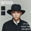 サファリハット メンズ カジュアル UNTRACK アントラック 帽子 UT-ACC 60093