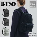 【エース公式】リュックサック カジュアル 通勤 バックパック デイパック 14.0インチPC UNTRACK UT CITY DS アントラック 60214