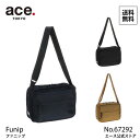 【スーパーSALE期間限定】エントリーで誰でも全品+19倍確定 【エース公式】 ショルダーバッグ レディース ヨコ型 メンズ ユニセックス エース トーキョー ace.TOKYO ファニップ 67292 父の日 プレゼント 実用的