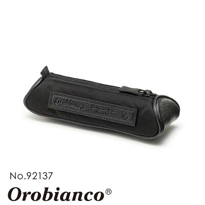 【 公式 】\スーパーSALE参加/ ペンケース シンプル おしゃれ メンズ ポーチ オロビアンコ orobianco BACKSTAGE S-OBGI ALL BLACK コンパクトなポーチとして小物の収納に 92137|父の日 実用的 こだわり