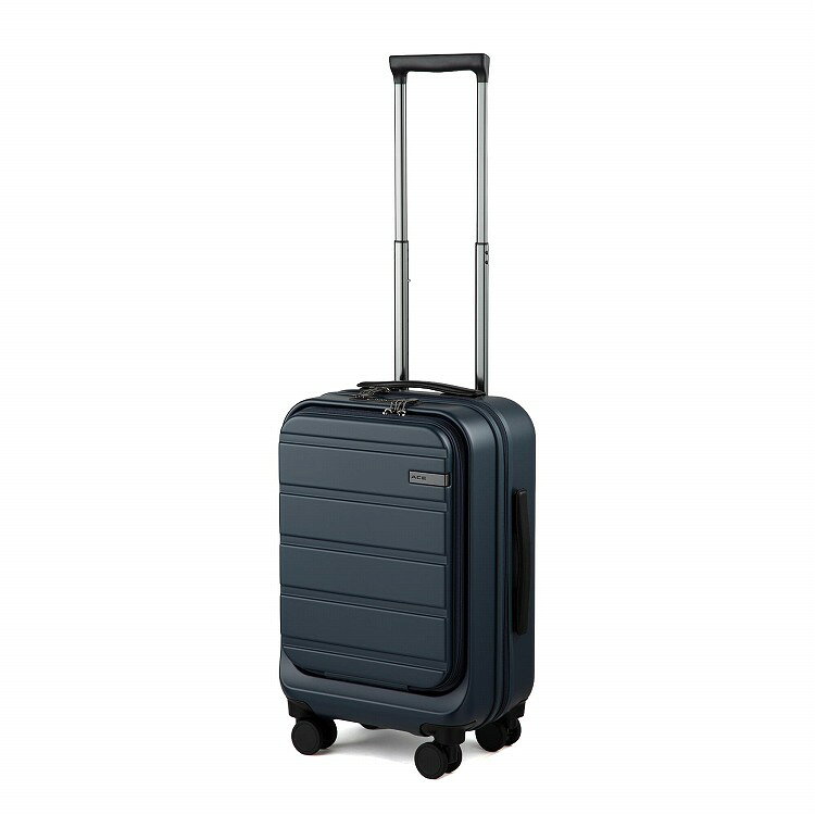 ACE スーツケース 75~89L ネイビー TSAロック ace. エース スーツケース パリセイド3-Z 74L 06915 5~7泊 ファスナー