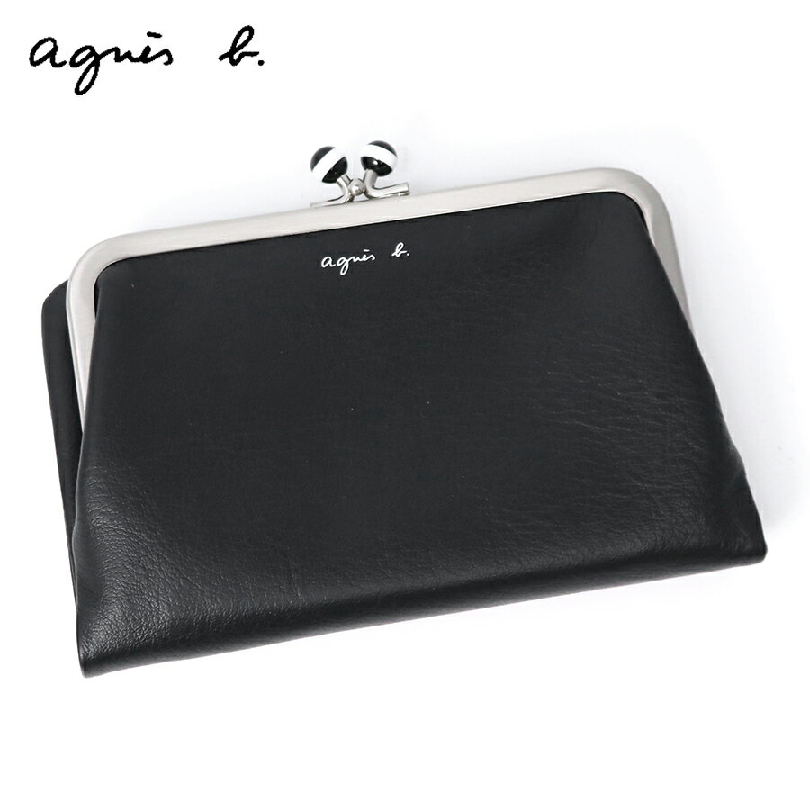【25日限定！エントリー&RカードでP11倍＆500円OFFクーポン】アニエス ベー ボヤージュ agnes b. voyage がま口 二つ折り財布 ウォレット [PAW07-03][agnes b VOYAGE]【長財布 レディース ギフト 人気】★☆【あす楽】