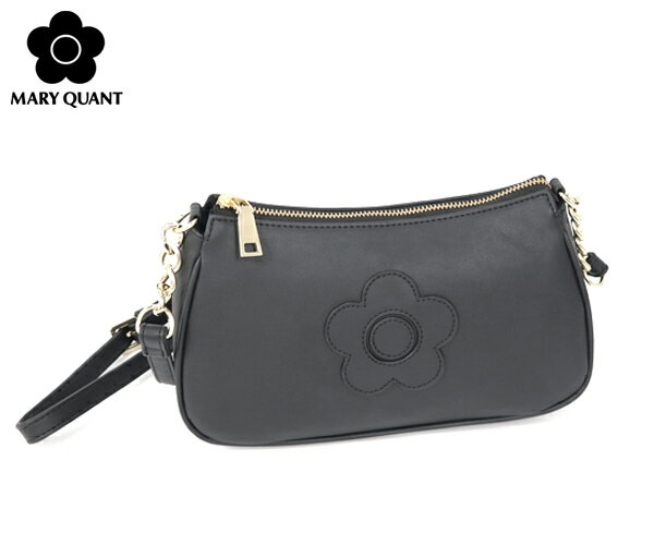 サイドチェーンラウンドデイジー ショルダー (MARY QUANT)【バッグ レディース マリクワ マリー クヮント MQ ギフト 新生活】★☆【あす楽】