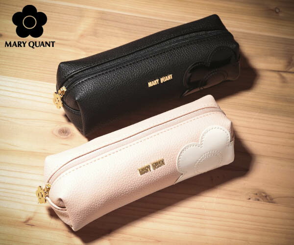 マリークワント シュリンクデイジーパッチ スクエアペンケース(MARY QUANT)【筆箱 ふでばこ レディース マリクワ マリー クヮント MQ ポーチ プチ...
