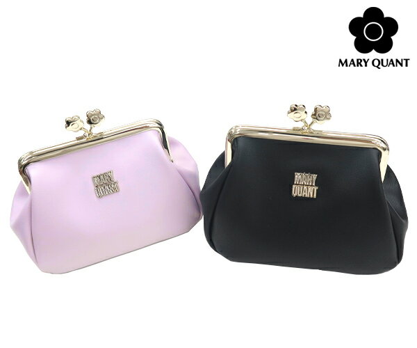 マリークワント メタルツインデイジー がま口ポーチ (MARY QUANT)【化粧ポーチ 旅行 ジム メイク道具 レディース マリクワ コスメポーチ MQ プチギフト】★☆【あす楽】