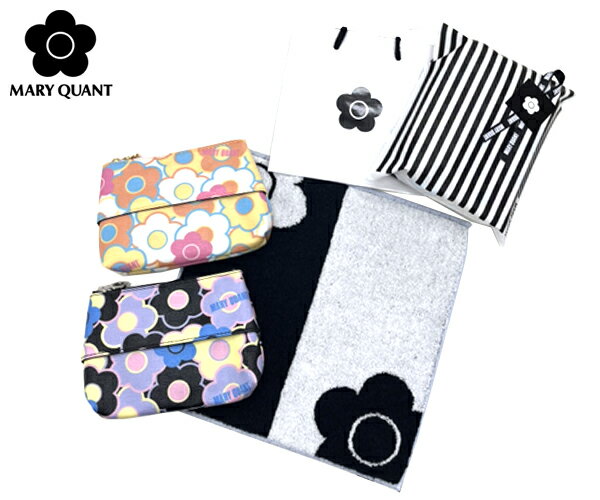 【送料無料 】マリークワント ギフトセット 舟形ティッシュケースxタオルハンカチ (MARY QUANT)【同僚 上司 女友達 女子 ハンカチ 旅行 コスメ リップ 人気 化粧品 収納 ガジェットケース 通勤 通学 プチギフト】★☆【あす楽】 ギフト プレゼント