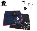 【送料無料!!】マリークワント ギフトセット バレッタxハンカチ #2 (MARY QUANT)【髪留め ヘアアクセサリー 同僚 上司 女友達 女子 ハンカチ 通勤 通学 旅行 コスメ 人気 化粧品 人気 プチギフト】★☆ プレゼント ギフト