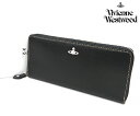 ヴィヴィアン ウエストウッド インサイドカラー ラインドファスナー長財布(VWK507) (Vivienne Westwood)【 牛革 長財布 メンズ レディ...