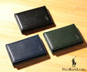 ★ラルフローレン 財布 メンズ エンボスENBOSS カードケース P-1060 Orin (Polo Ralph Lauren)(箱付き)【名刺入れ メンズ ギフト】★☆【あす楽】 ギフト プレゼント