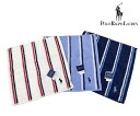 ラルフローレン 【2点までメール便可能】ラルフローレン トリコロールカラーストライプ タオルハンカチ(2023AW)(Polo Ralph Lauren) 【ポロ メンズ レディース 綿 ギフト 内祝い 返礼品】★☆【あす楽】