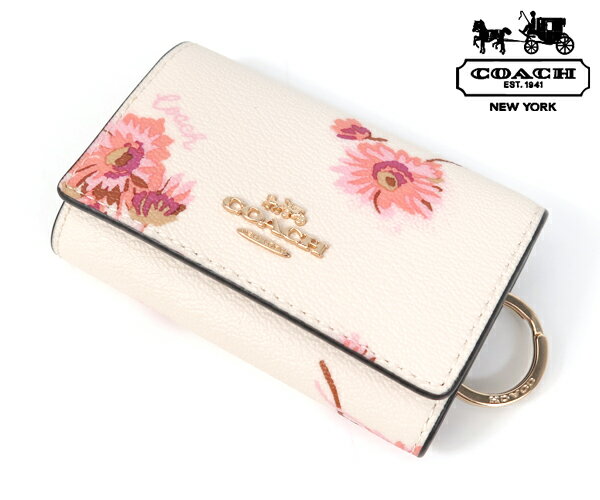 ☆コーチ(COACH) マルチ フローラル プリント キーケース ウィズ ファイブ リング(C0379) 【 レディース ギフト キーケース プレゼント】★☆【あす楽】 クリスマスプレゼント クリスマスラッピング