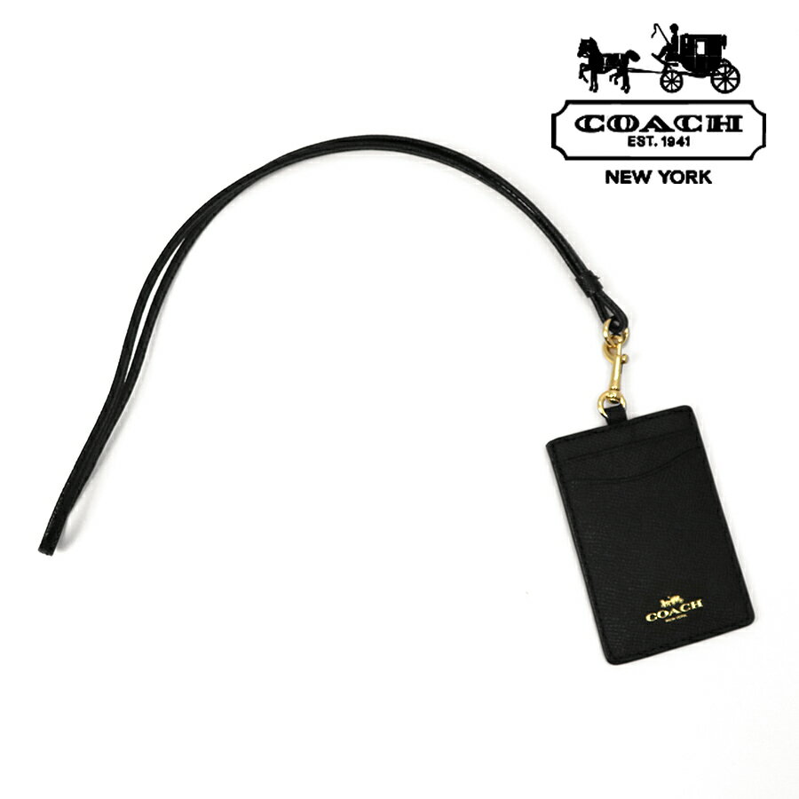 COACHストラップ付きパスケース うたっ