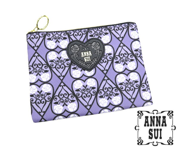 アナスイ [ANNA SUI]　フラットポーチ ローズ 【 マルチポーチ 新生活 ギフト レディース】【ラッピング無料】★☆【あす楽】