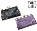 アナスイ 財布[ANNA SUI] 　リトルバード がま口長財布 [317110] 　【バタフライ 蝶々 薔薇 ウォレット 牛革 レザー レディース】【ラッピング無料】★☆【あす楽】