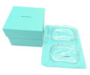 ティファニー エルサ・ペレッティ ウェーブ ボックス/クリスタル 【Tiffany & Co. エルサ・ペレッティ 小物入れ 蓋つき クリヤー おしゃれ 引出物...