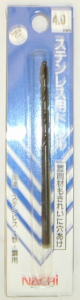 Rakuten - （NACHI)ステンレス用ドリル(4．0mm）