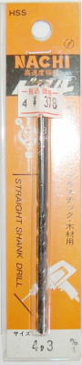 乐天商城 - （NACHI)ドリル（4．3mm）