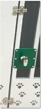 ドッグハウス(スチール製)DFD-1(床付)(0.5坪タイプ)【別途、下記送料が必要です。】【決算処分価格】P19Jul15