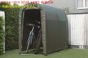 (南栄工業)サイクルハウス 2台用 ARMY 前幕のみ(骨組みは付いていません。)農機具の格納庫・資材置場・作業場・サイクルハウスに大変便利!!