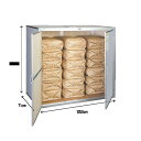 総桐米収納庫 KN-09(風穴付) KN09 9俵用/30Kg入18袋用 川辺製作所【代引き不可】【送料無料】 【米 コメ こめ 米保管庫 米収納庫 桐 総桐 ...
