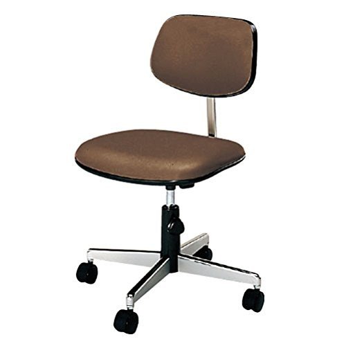 【組立無料】 コクヨ オフィスチェア 事務用回転イス 20シリーズ CR-M20S-VN ローバック PVCレザー/ブラウン フローリング用