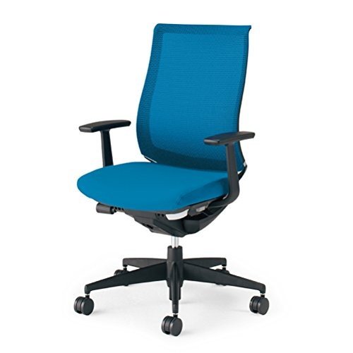 【組立無料】 コクヨ ベゼル イス オフィスチェア ターコイズ モデレートタイプ デスクチェア 事務椅子 ハイエンドモデル CR-2801E6GMT4-W