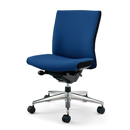 【組立無料】 コクヨ オフィスチェア プント CR-GA2420F6GMT5-V ローバック ランバーサポート付 (布)スタンダード/インディゴブルー フローリング用