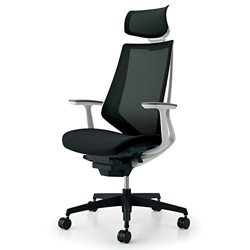 【組立無料】 コクヨ デュオラ イス オフィスチェア ブラック メッシュ ヘッドレスト デスクチェア 事務椅子 シンプルデザイン多機能チェア CR-G3005E1KZB6-V
