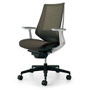  コクヨ デュオラ イス オフィスチェア ダークグレージュ メッシュタイプ デスクチェア 事務椅子 シンプルデザイン多機能チェア CR-G3021E1KZM6-W