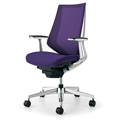 【組立無料】 コクヨ デュオラ イス オフィスチェア ディープパープル メッシュタイプ デスクチェア 事..