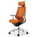 【組立無料】 コクヨ デュオラ イス オフィスチェア タンジェリン メッシュ ヘッドレスト デスクチェア 事務椅子 シンプルデザイン多機能チェア CR-GA3065E6KZY4-W