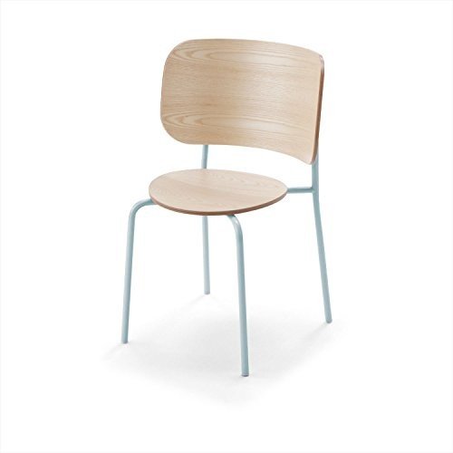 【組立無料】 コクヨ ミーティングチェア DAYS OFFICE hang like XY-CHL438SW70N 背大 ホワイトターコイズフレーム 背座ヌードタイプ/ホワイトアッシュ