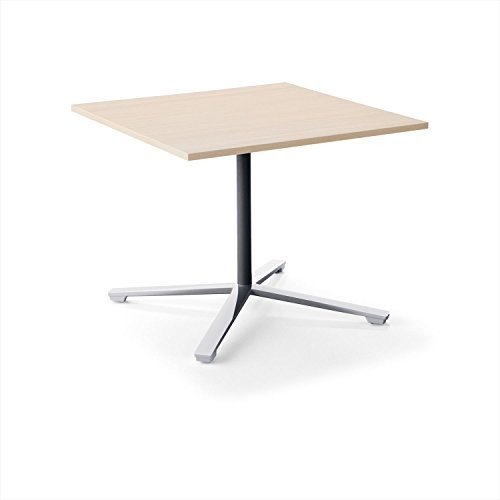 【組立無料】 コクヨ ミーティングテーブル DAYS OFFICE flip top XY-TFT99FPMC0 幅90×奥行90cm 天板ホワイトナチュラル/脚ポリッシュ